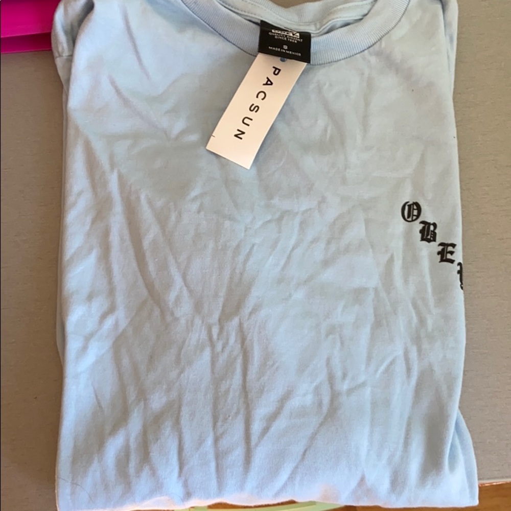 Pacsun obey shirt